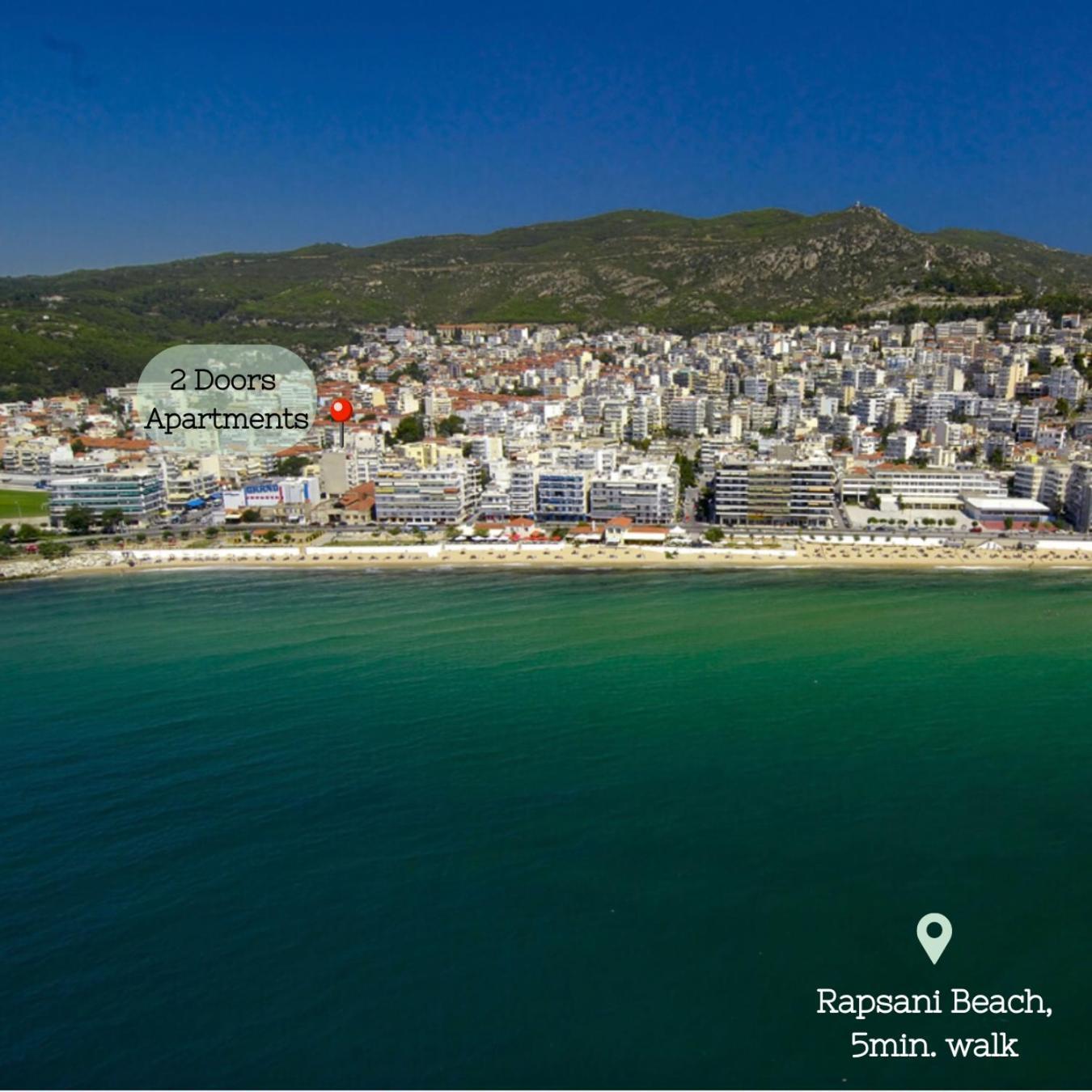 Appartamento 2 Doors Kavala Esterno foto